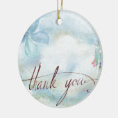 Danke Keramikornament (Links)