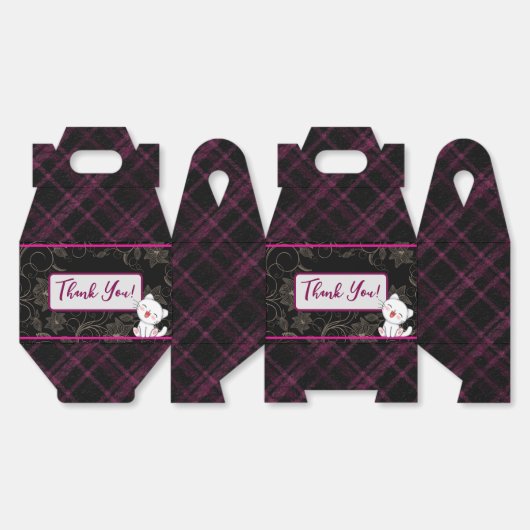 Danke | Kitten | Katze | Party | Geschenkschachtel (Ungeklappt)