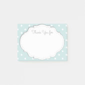 Danke klebrige Anmerkungen Post-it Klebezettel (Vorderseite)