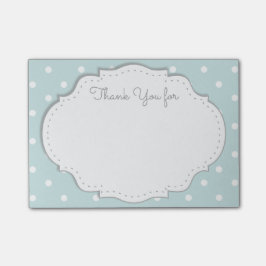 Danke klebrige Anmerkungen Post-it Klebezettel