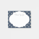 Danke klebrige Anmerkungen Post-it Klebezettel (Vorderseite)