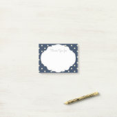 Danke klebrige Anmerkungen Post-it Klebezettel (Auf Schreibtisch)