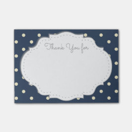 Danke klebrige Anmerkungen Post-it Klebezettel