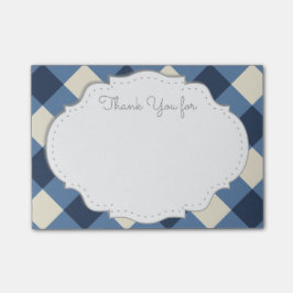 Danke klebrige Anmerkungen Post-it Klebezettel