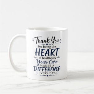 Danke Krankenschwester – Ihre Fürsorge macht einen Kaffeetasse
