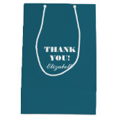 Danke, Krankenschwester. Smiling Daisy Mittlere Geschenktüte (Rückseite)