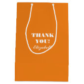 Danke, Krankenschwester. Smiling Daisy Mittlere Geschenktüte (Rückseite)