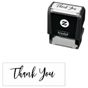 Danke, Kritzelschrift-Textvorlage Permastempel