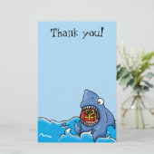 Danke kundengerechtes stationäres des anwesenden briefpapier (Stehend Vorderseite)