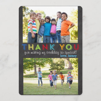 Danke kundenspezifische Fotokarte