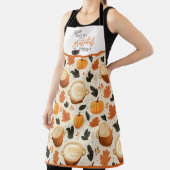 Danke, Kürbis und Herbstlaub Schürze (InSitu)