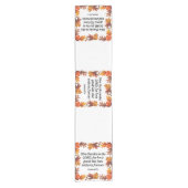 Danke Kurzer Tischläufer (Vorderseite)