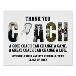 Danke Lacrosse Trainer Poster