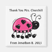 Danke Ladybug Magnet - SRF (Vorne)