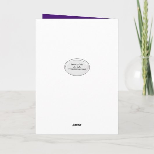 Danke Ladybugs auf Doodle Daisy Karte (Rückseite)