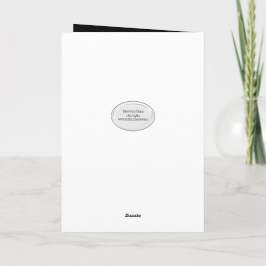 Danke Ladybugs auf Doodle Daisy Karte (Rückseite)