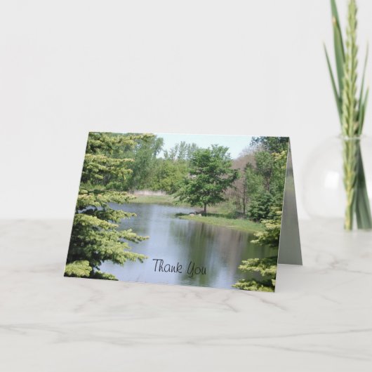 Danke Landscape Card von Janz (Vorderseite)