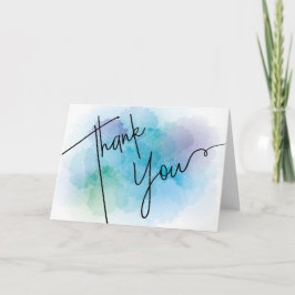 Danke, | leeres nach innen zu kardieren dankeskarte