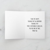 Danke, Lehrer, Books Apple Bouquet von Blume Karte (Innenseite)