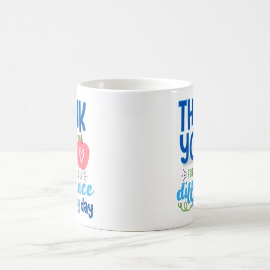 Danke, Lehrer, danke, Principal Kaffeetasse (Mittel)