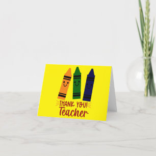 Danke, Lehrer Dankeskarte