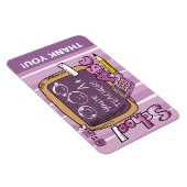 Danke, Lehrer | Der beste Lehrer Magnet (Rechte Seite)