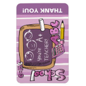 Danke, Lehrer | Der beste Lehrer Magnet (Vertikal)