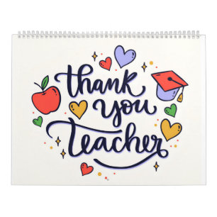 Danke, Lehrer Kalender