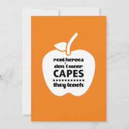 Danke, Lehrer. Lehrangebot | Apple Dankeskarte