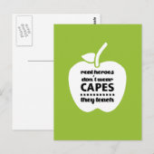 Danke, Lehrer. Lehrangebot Postkarte (Vorne/Hinten)