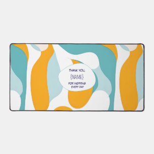 Danke Lehrer – Personalisiert Schreibtischunterlage