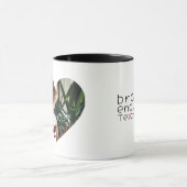 Danke Lehrer Personalisierte Kaffeetasse (Zentrum)