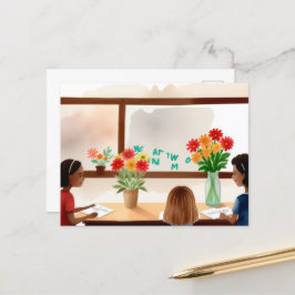 "Danke, Lehrer!" Postkarte