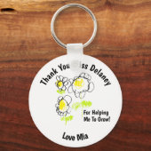 Danke, Lehrer Schlüsselanhänger (Vorderseite)