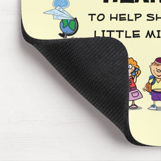 Danke, Lehrer. Schulkids-Geschenk Mousepad (Ecke)