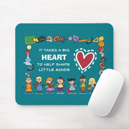 Danke, Lehrer. Schulkids-Geschenk Mousepad (Mit Mouse)