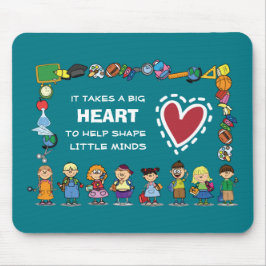 Danke, Lehrer. Schulkids-Geschenk Mousepad