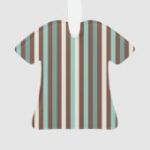 Danke Lehrer, Whimsical Bird Strip Ornament (Rückseite)