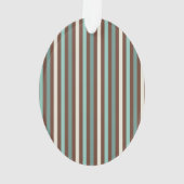 Danke Lehrer, Whimsical Bird Strip Ornament (Rückseite)