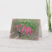 Danke Lesezeichen Blume (Vorderseite)