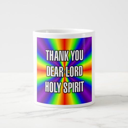 DANKE LIEBER HERR HEILIGER GEIST Tasse (Vorderseite)