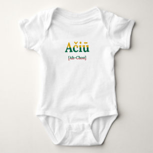 Danke Litauisches Wort Rechtschreibung Baby Strampler