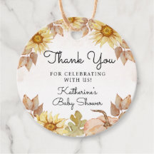 Danke Little Pumpkin Autumn Baby Dusche