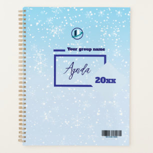 Danke & Logo & Text personalisieren Planer