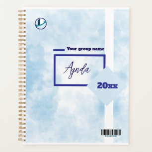 Danke & Logo & Text personalisieren Planer