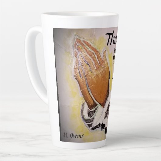 Danke, Lord Latte Tasse (Linke Ecke)