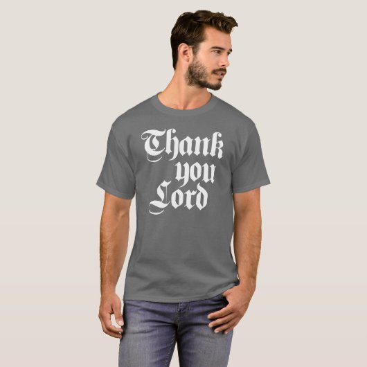 Danke Lord T-Shirt (Vorne ganz)