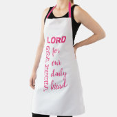 DANKE, LORD | Unser Tagesbrot | Christlich BLAUE Schürze (InSitu)