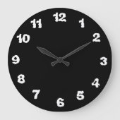 Danke, Lovely Teacher Große Wanduhr (Vorderseite)