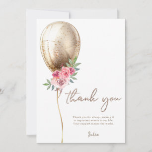 Danke Luxury Beige Luftballon